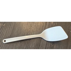 Trudeau Hollinger Design 2531 White Melamine Kitchen Spatula Turner 12 inch - Picture 1 of 4