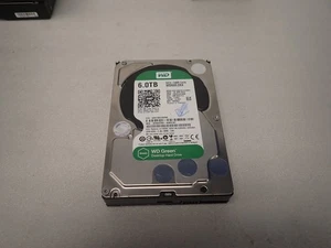 WD60EZRX WESTERN GIGITSL GREEN 6TB 5.4K 6G SATA 3.5" LFF 64MB CACHE HDD - Picture 1 of 1