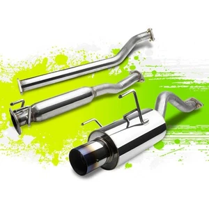 ESCAPE CATBACK RENDIMIENTO SILENCIADOR PUNTA QUEMADA 4" 02-06 ACURA RSX DC5 TIPO-S K20A2 - Imagen 1 de 1