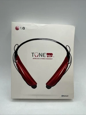 LG Tone Pro Wireless Stereo Bluetooth Headset Black Open Box LBT760 - Image 1 of 4