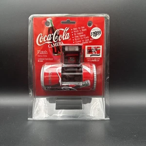 Vintage Coca Cola 35mm Camera Can Flash Reuseable Collectable Kodak Unopened - Picture 1 of 15