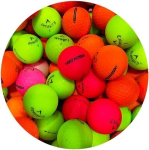 Callaway Superhot Matte Color Mix Used Golf Balls, Good Condition, AAA Quality - Picture 1 of 8