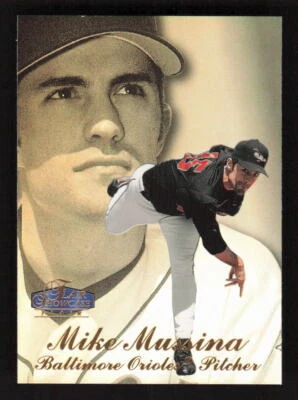 1998  Flair Showcase Row 3 #84 Mike Mussina  Baltimore Orioles - Image 1 of 2