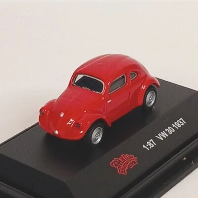 High Speed Volkswagon 1937 Beetle VW30 Malibu International Diecast Red 1:87 - Image 1 of 4