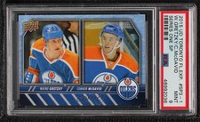 2015-16 Upper Deck Fall Expo Promos Wayne Gretzky Connor McDavid PSA 9 Rookie RC