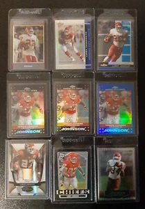 LARRY JOHNSON REFRACTOR SERIAL NUMBERED 3-COLOR PATCH LOT - Picture 1 of 2