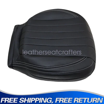 For 2019 Mercedes Benz E300 E350 E400 E450 Driver Bottom Seat Cover Black — 第 1/4 张图片