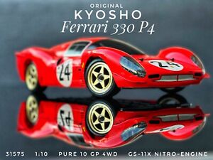 Original Kyosho Ferrari 330 P4 1:10 Vintage GS-11X RC PureTen GP Spider 4WD