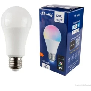 Shelly Duo RGBW Smart-Glühbirne GU10, 5W, Wi-Fi, 16 Mio Farben, 400 Lumen - Bild 1 von 3