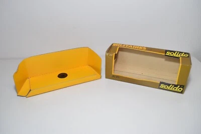 A43 1:43 SOLIDO 247 ALVIS ESERCITO MILITARE SCATOLA VUOTA ORIGINALE ECCELLENTE - Immagine 1 di 4