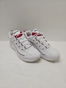 Easy Spirit Women's Seromy Walk/Run Leather Shoes 10M Narrow Red/White/Blue - Picture 1 of 6