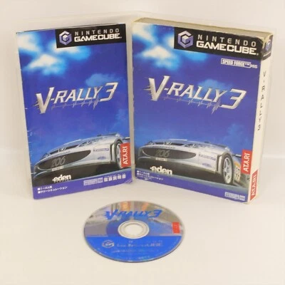 V RALLY 3 Gamecube Nintendo For JP System 1781 gc - Image 1 of 4