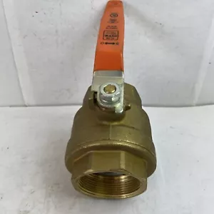 Kitz No 68-200 Brass 2” Ball Valve 600 Wog 150 Wsp No.68 - Picture 1 of 12