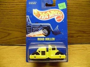 HOT WHEELS BLUE CARD #55 ROAD ROLLER - Picture 1 of 5