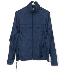 Chevignon Jacket Men’s Small Navy Blue Full Zip Windbreaker - Picture 1 of 4