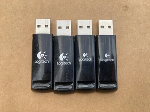 Lot Of (4) Logitech USB Receivers (2) C-U0005, (2) C-U0014 - Picture 1 of 3