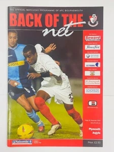 2003/04 BOURNEMOUTH V PLYMOUTH ARGYLE 26-12-2003 DIVISION 2 - Picture 1 of 1