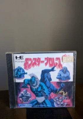 NEW ✹ Monster Pro Wrestling ✹ PC ENGINE GAME / TURBO GRAFX 16 ✹ FACTORY SEALED - Image 1 of 4