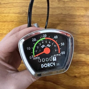 BICYCLE SPEEDOMETER FITS SCHWINN 20" STINGRAY BIKES & OTHERS VINTAGE NOS - Picture 1 of 12