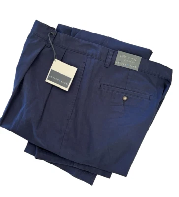 Nuevo con etiquetas Pantalón Cortador y Buck Para Hombre 40" W x 32" L 100% Algodón Azul Marino Ropa Deportiva Clásica Foto 1 de 4