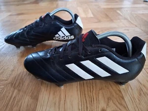 Botas de fútbol Adidas Goletto VII SG - negras blancas - talla UK 7,5 - Imagen 1 de 8