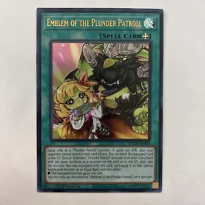 Yugioh! Emblem of the Plunder Patroll - BLCR-EN089 - Ultra Rare - 1st Edition Ne - Picture 1 of 1