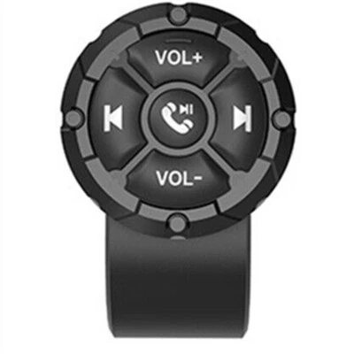 Car Steering Wheel Control Wireless Bluetooth Media Button Music Remote Control - Image 1 of 4