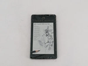 Faber-Castell 9000 Graphite Sketch Pencil Sets Art 8B - 2H set of 12 - Picture 1 of 5
