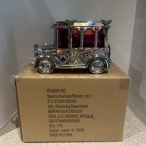 Bath & Body Works Leichenwagen Lights Up Globe 3 Dochtkerze Halloween 24 Neu im Karton - Bild 1 von 2
