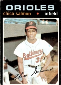 1971 Topps Baseball Chico Salmon Baltimore Orioles #249 EX - Picture 1 of 2