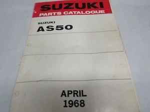 Manual De Piezas Suzuki AS50 1968 1969 - Imagen 1 de 7