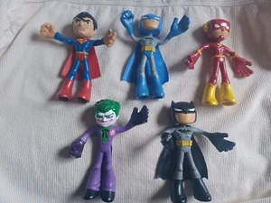 Flextreme DC Justice League: THE JOKER, BATMAN, SUPERMAN & FLASH/Bendable - Picture 1 of 3