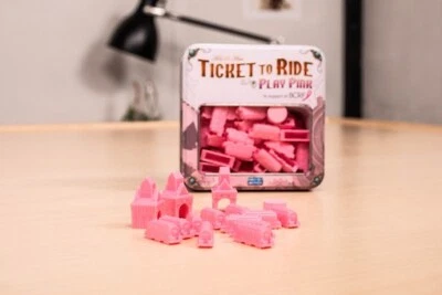 Ticket to Ride Play Pink Trains NIB Unopened Set - image 1 of 4