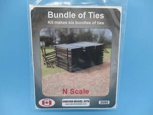 KITS MODELO OSBORN ESCALA N - PAQUETE DE CORBATAS #3095 - KIT HACE 6 PAQUETES DE CORBATAS - Imagen 1 de 1