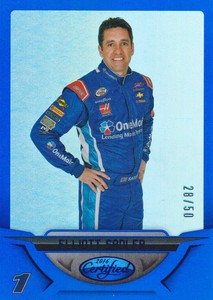 2016 Certified (Panini) NASCAR Racing Mirror Blue #89 Elliott Sadler 28/50