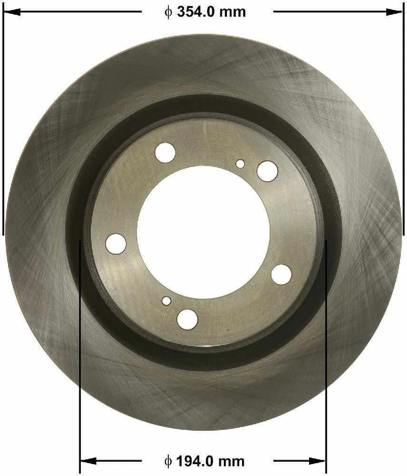 Ротор дискового тормоза подходит для Toyota Tundra Sequoia Sequoia, Tundra BENDIX 2007-2014 годов выпуска - Изображение 1 из 2