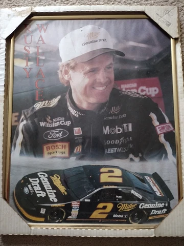 Rusty Wallace with midnight 1990s Poster 16x20 Rusty Wallace picture poster Cover