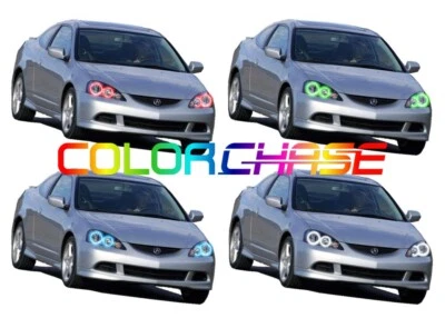 Kit de halo de flujo de faros LED de persecución de color para Acura RSX 02-04 Foto 1 de 4