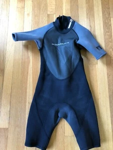 Body Glove Pro 2 2/1 mm Shorty Wetsuit Junior size 12 black grey - Picture 1 of 8