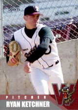 2002 Wisconsin Timber Rattlers Multi-Ad 13 Ryan Ketchner Lantana Florida FL Card