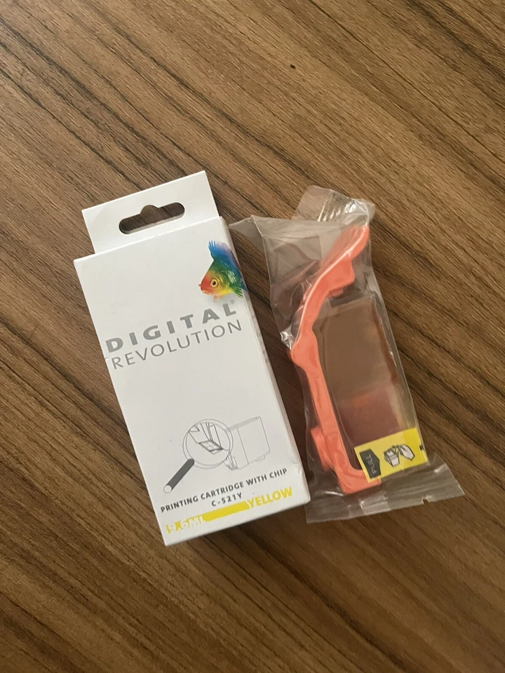 Tintenpatrone mit Chip  für Drucker Yellow - Bild 1 von 1