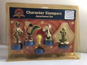 Vintage 1999 Looney Tunes Charakter Stampers Sortiment Set - Tweety Vogel - Bild 1 von 2