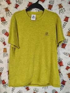 Salomon mens polyester t-shirt size M - Picture 1 of 9