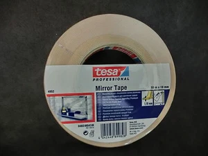 (1m=0,95€) 1Rolle tesafix MIRROR TAPE Nr. 04952 doppelseitig klebend 10m x 19mm  - Bild 1 von 1