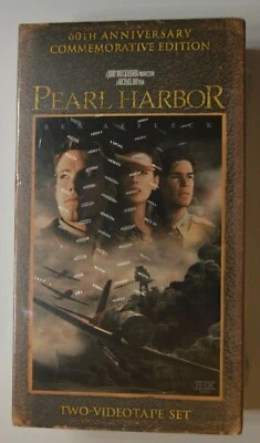 Pearl Harbor (VHS, 2001, 2-Tape Set, Pan  Scan 60th Anniversary Commemorative... - Image 1 of 3