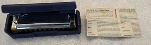 Vintage Hohner Blues Harp MS Harmonica Germany 10 Hole Used Nice Shape Clean. - Picture 1 of 8