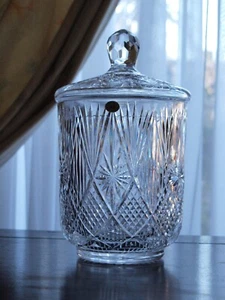Tyrone Crystal Master Cutter Ice Bucket Vintage Mint Signed made in Ireland Rare - Picture 1 of 6
