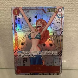 NAMI MANGA OP01-016 R SCHEDA PEZZO UNICO IL MIGLIOR FUMETTO PRB-01 PARALLELO 2024 GIAPPONESE - Foto 1 di 10