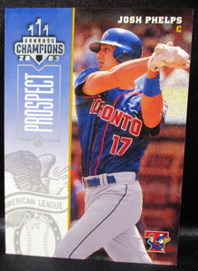 2003 Donruss Prospect Josh Phelps Baseball Card #268