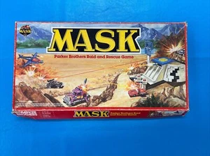 Replacement Cards VINT. BG. “MASK RAID AND RESCUE” 1985 PARKER BROTHERS NO 0475 - Picture 1 of 2